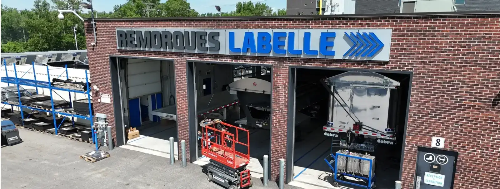 Garage Remorques Labelle, 1400 rue de Jaffa à Laval